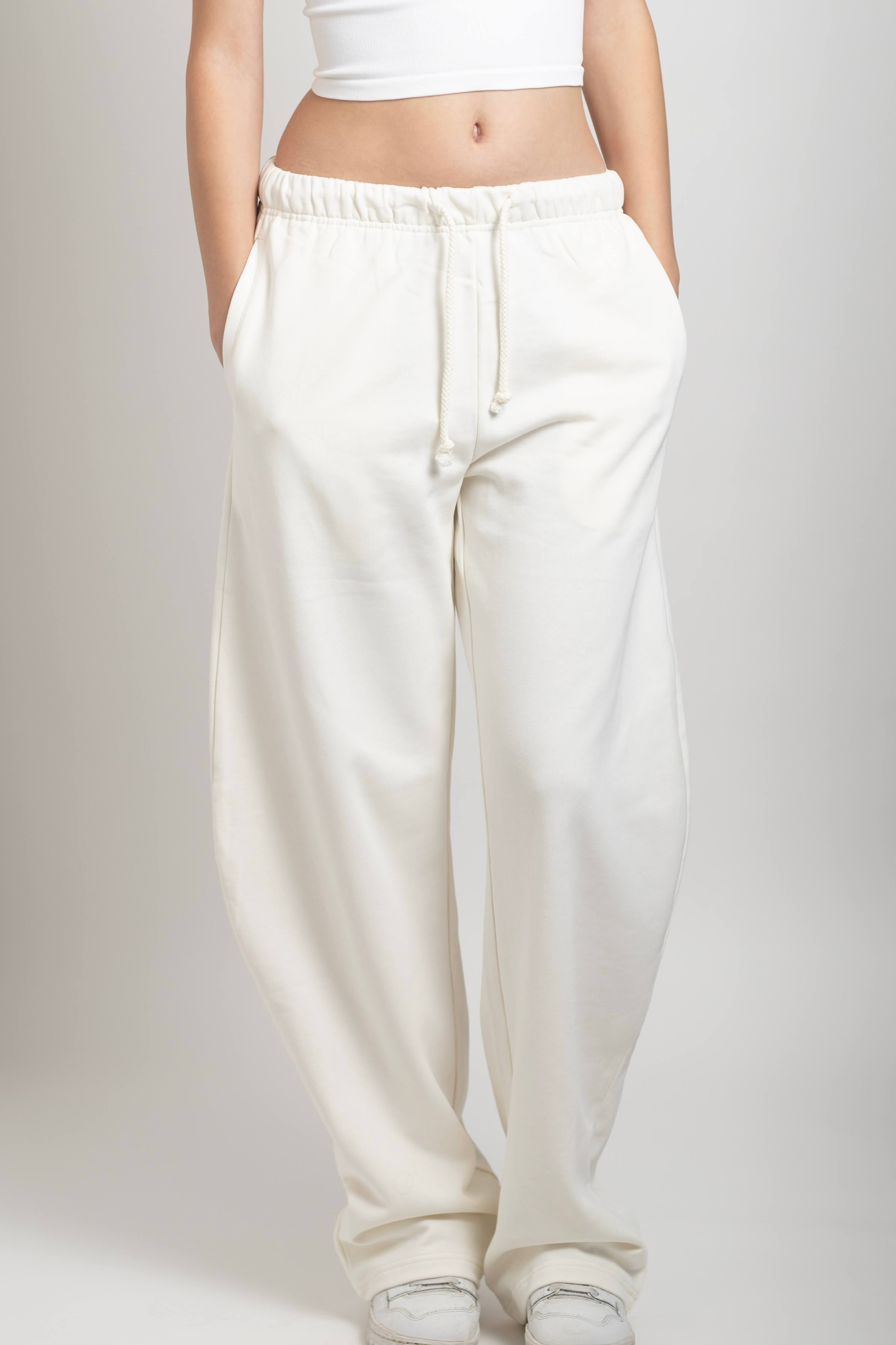 Cove White Sweatpants