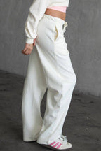 Cove White Sweatpants